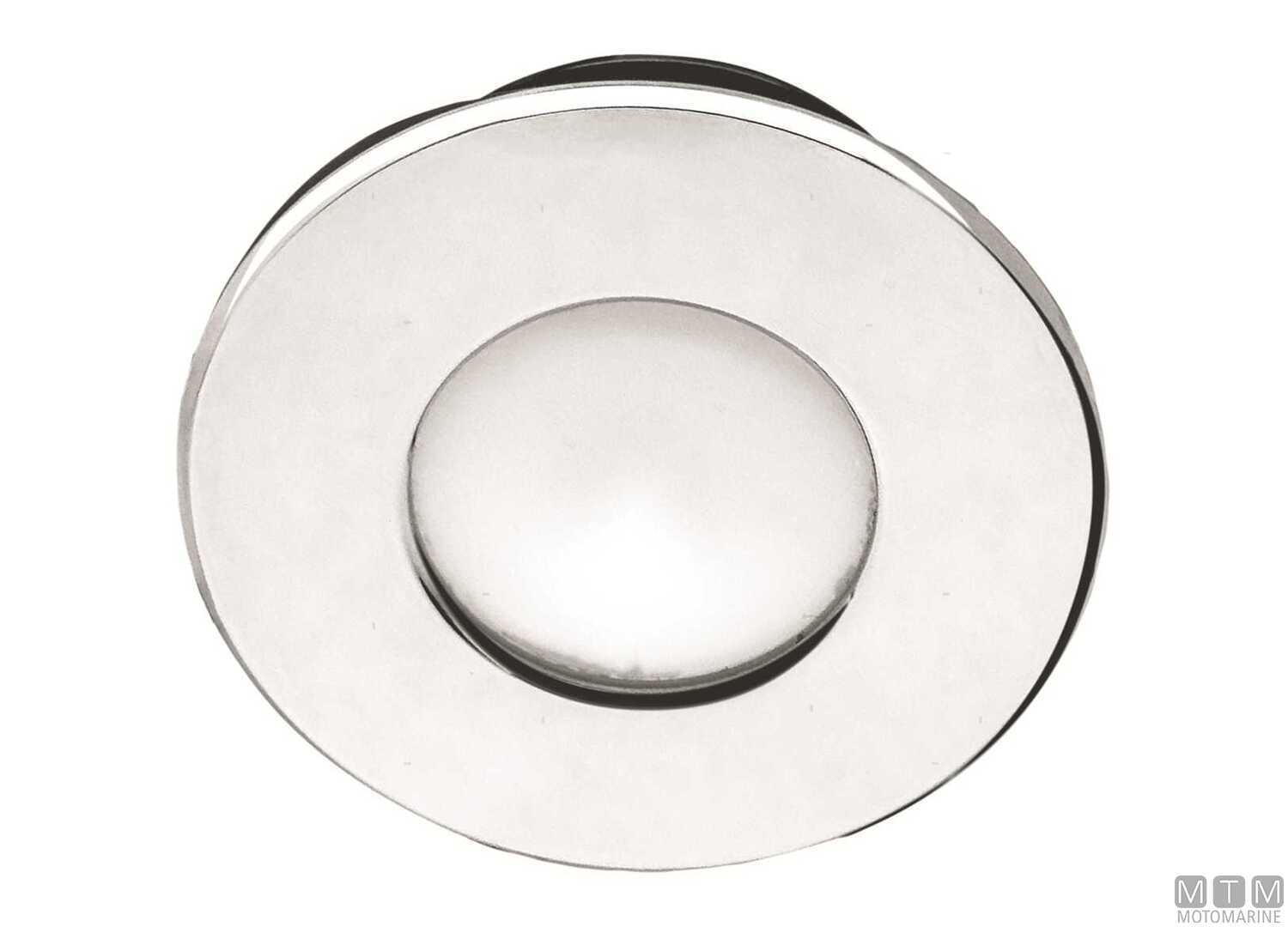 Image Faretto Led Luce Calda Astel Intensa Acciaio Inox &Oslash;79mm