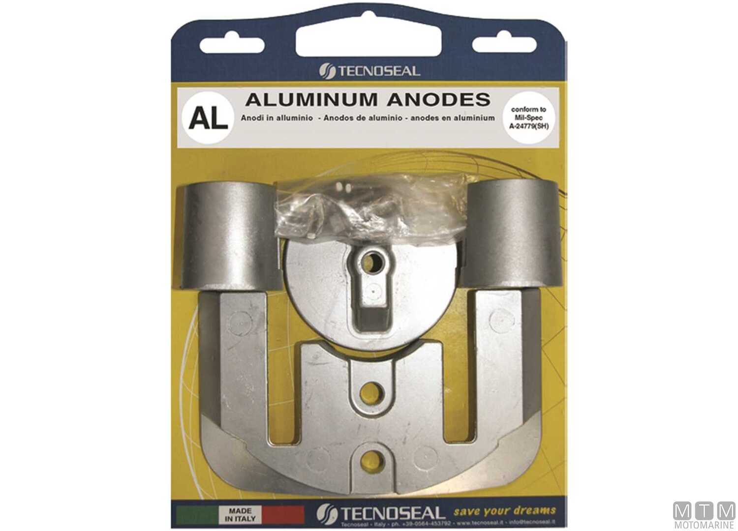 Image Kit Anodi Bravo Ii-iii in Alluminio