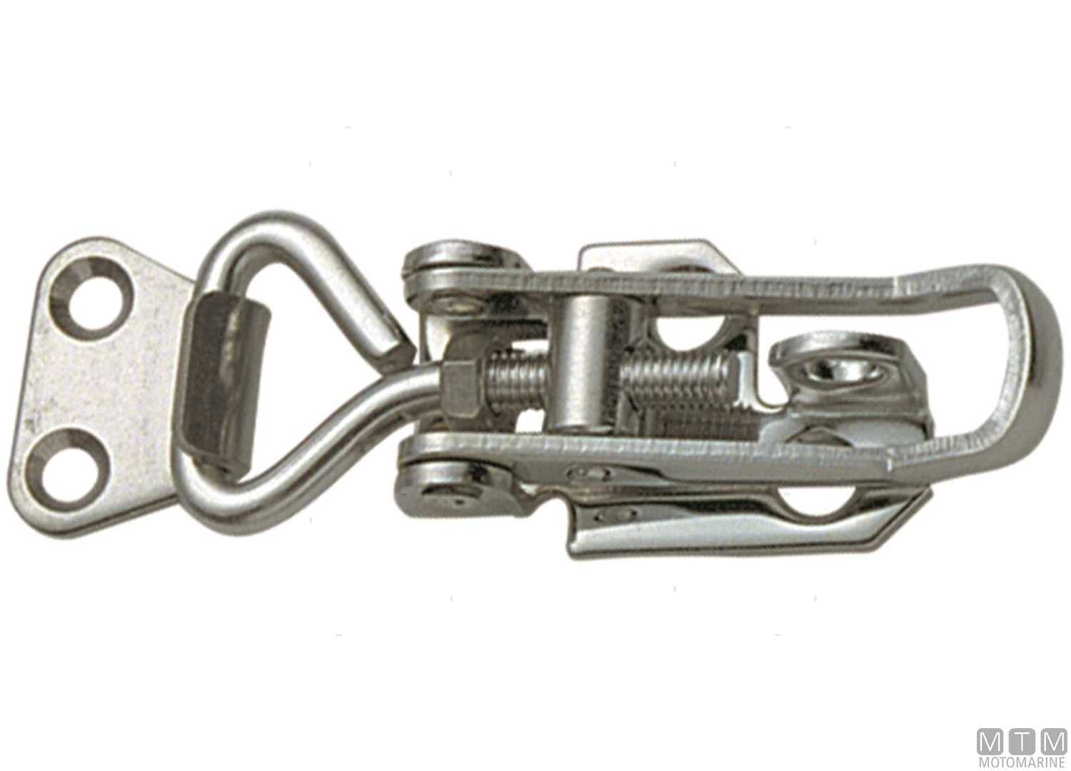 Image Chiusura a Leva Regolabile 66<>75MM con Foro Lucchetto Acciaio Inox