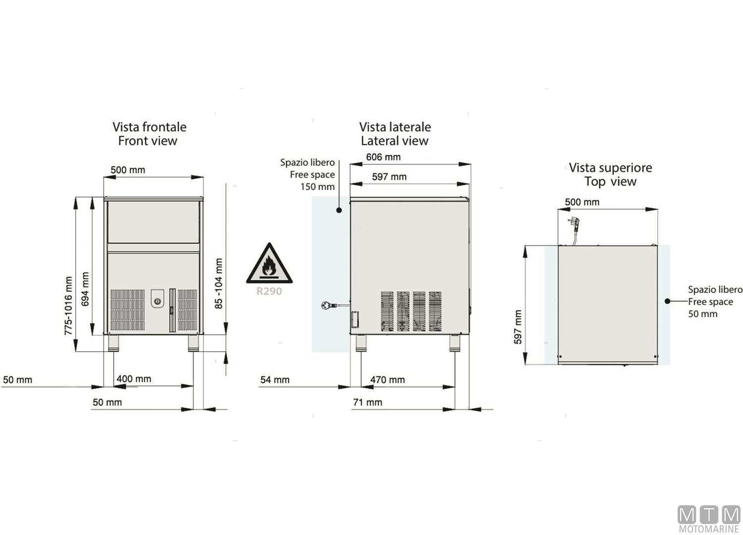 Fabbricatore di Ghiaccio Vf VF95 Nuggets-img1547064_.jpg