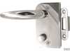 Stainless Steel Privacy Door Latch with Keys – 16 mm
