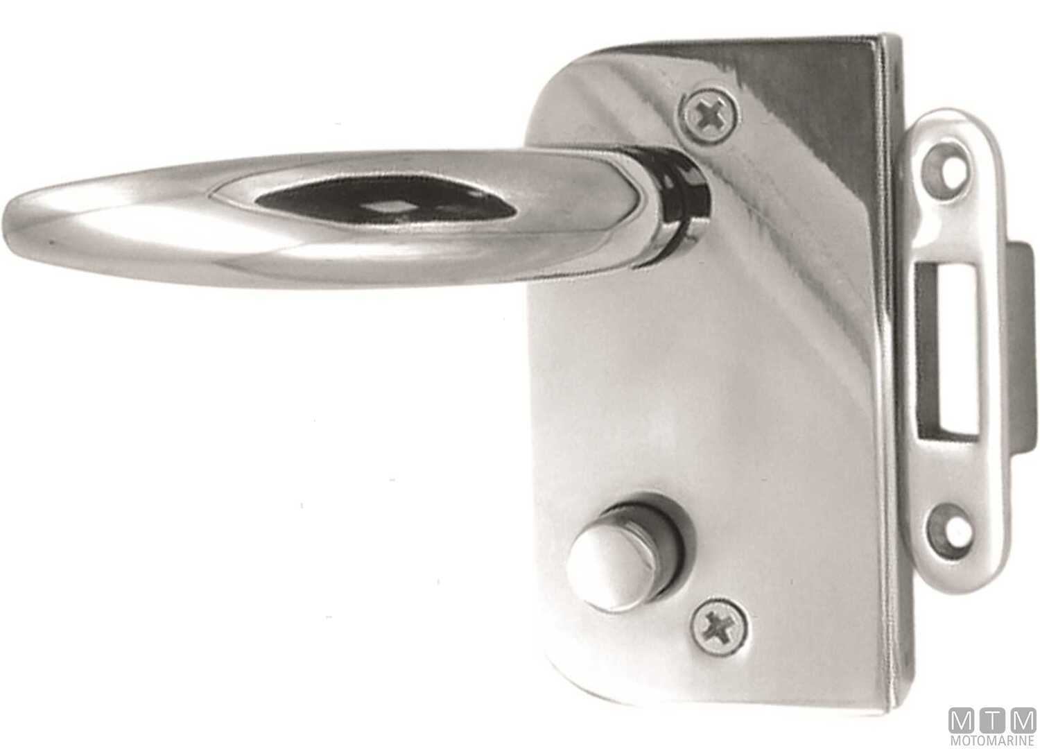 Serratura Porta con Privacy e Chiavi Sinistra in Acciaio Inox