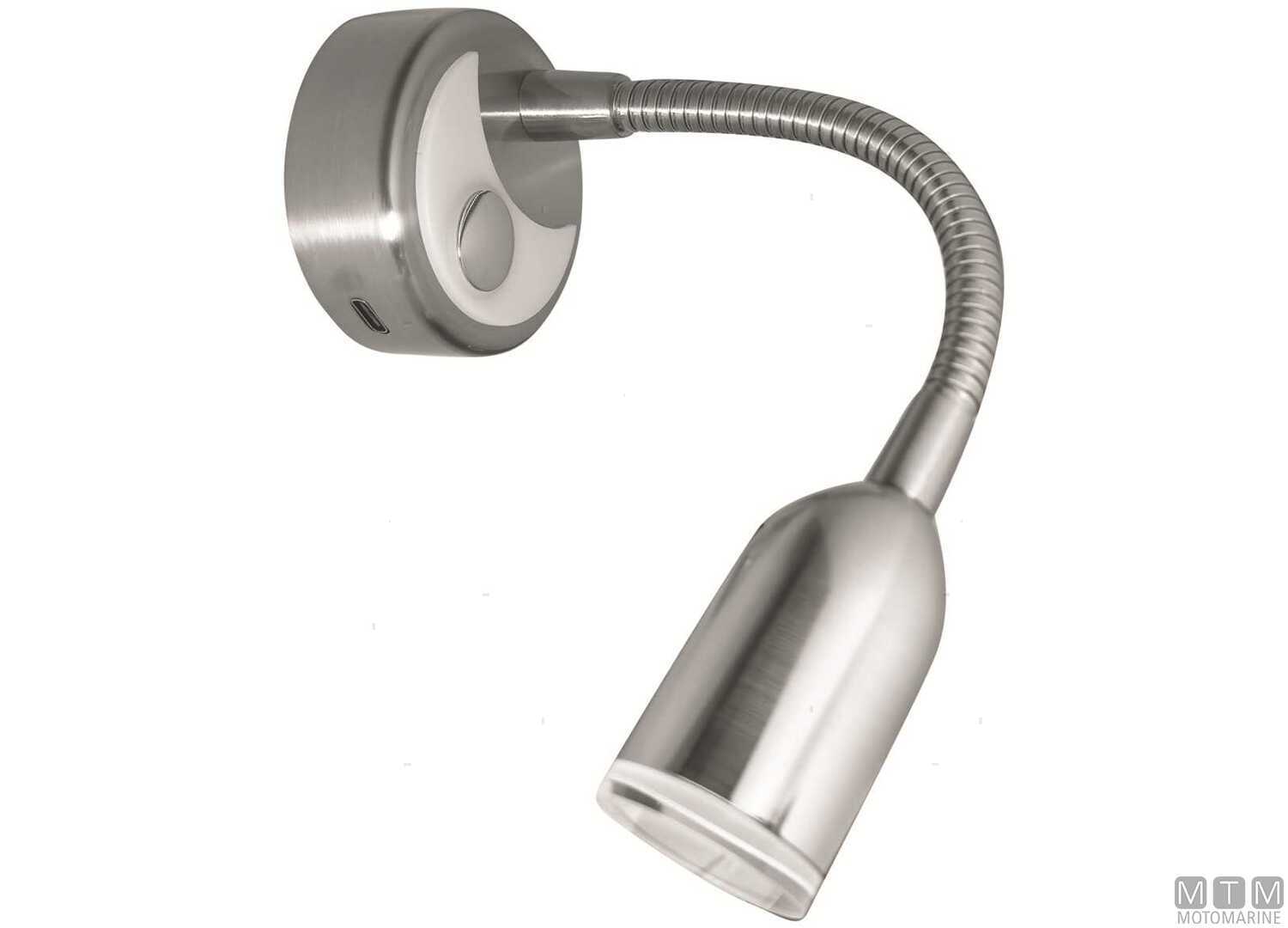 Adjustable Satin Aluminum Flex Usb Touch Led Spotlight-img2144076_2.jpg