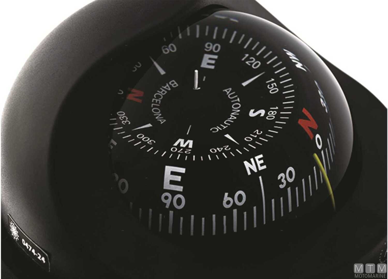 Bussola A-Nautic C15-150 Rosa da 100mm Nera-img2500914_3.jpg