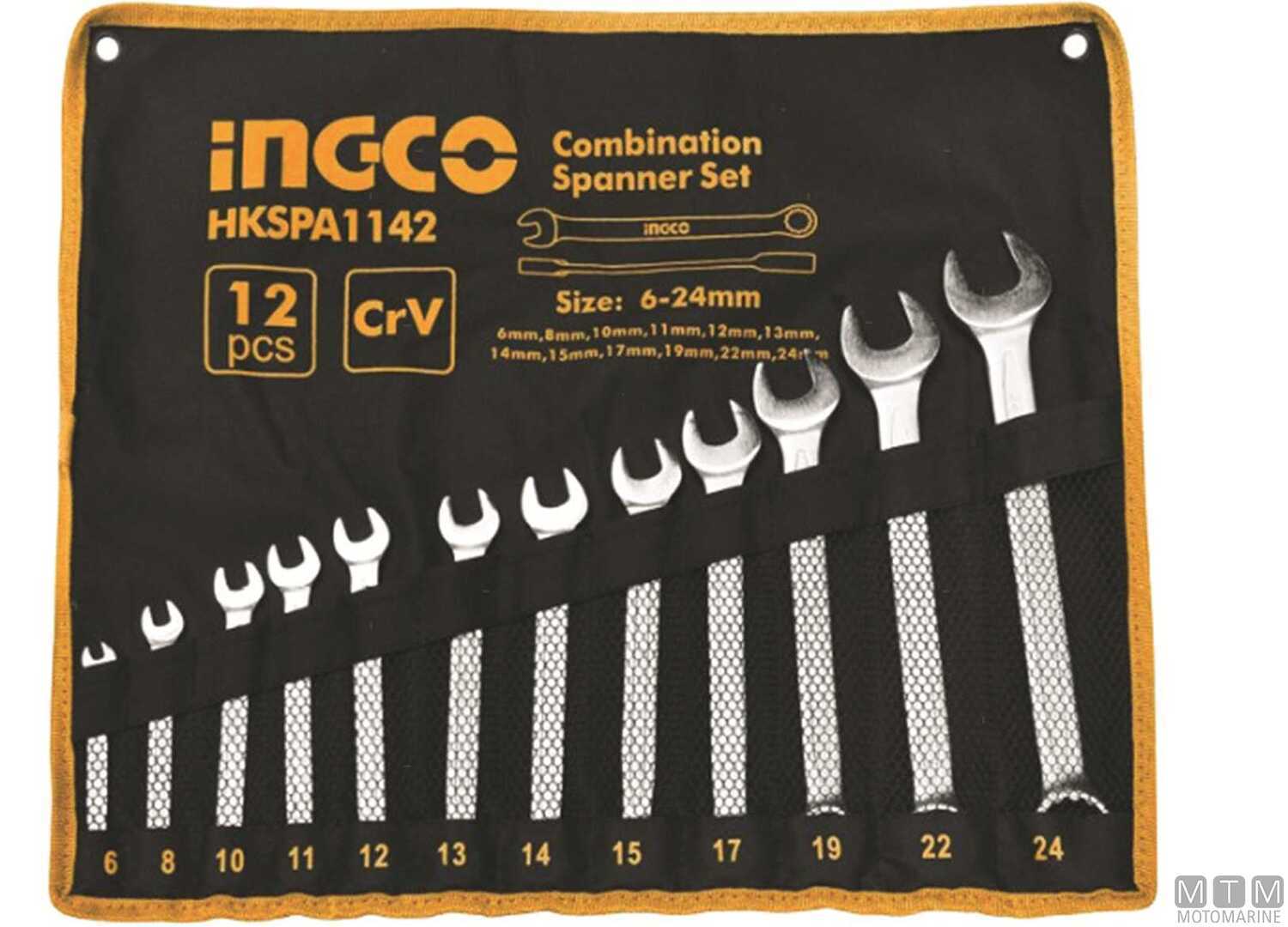 Image Chiavi Fisse Combinate 6-24mm Set 12pz