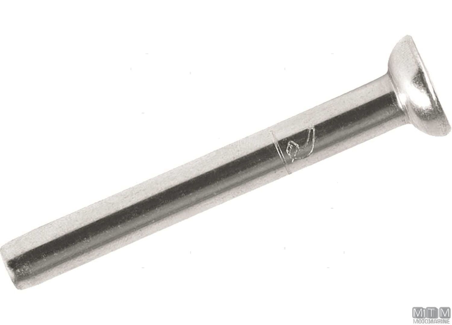 Image Terminale a Pressare Blue Wave Mezza Sfera Cavo 3mm in Acciaio Inox 316