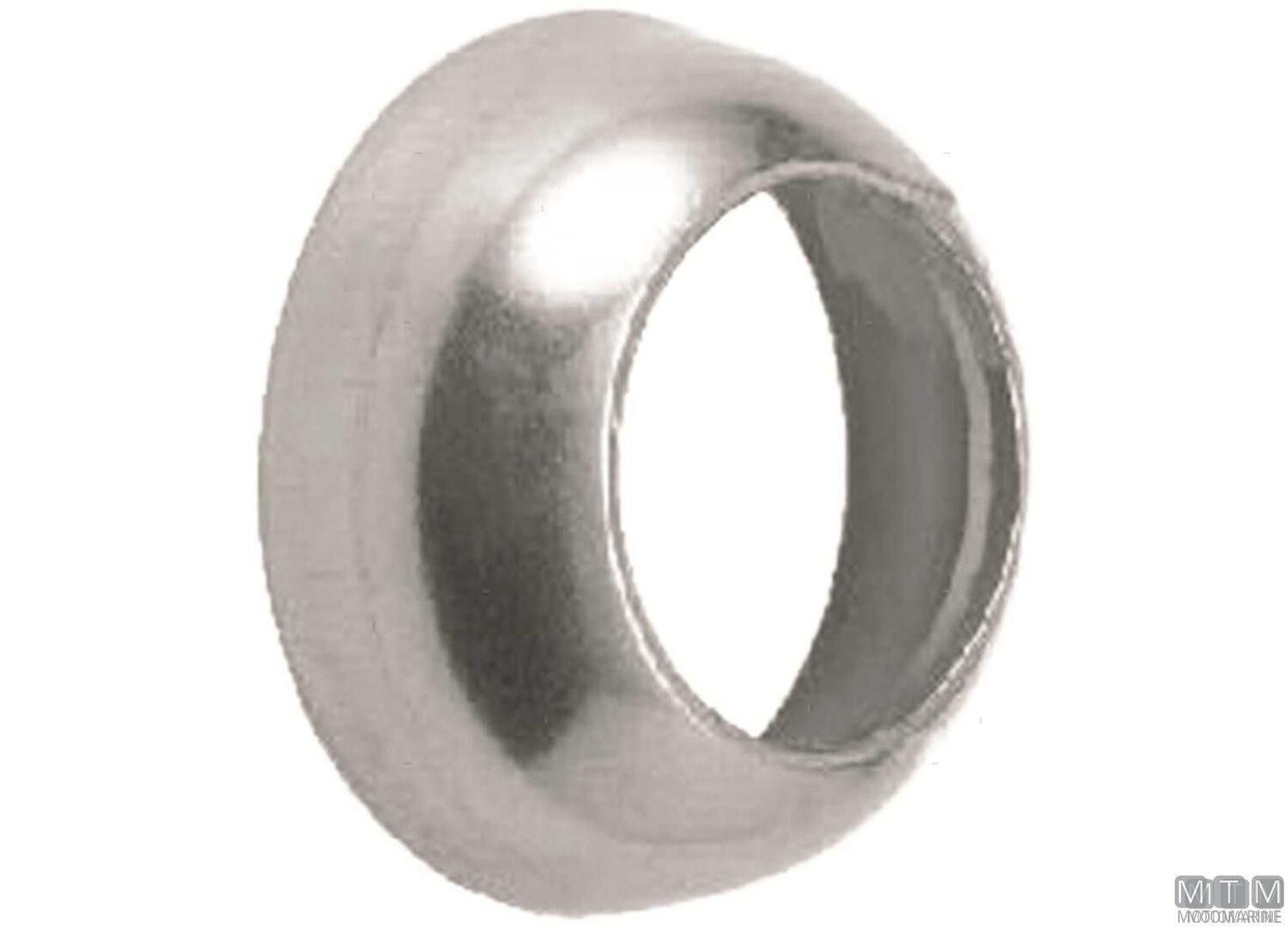 Image Coppella Blue Wave per Terminali Mezza Sfera Cavo 3-4mm Acciaio Inox 316