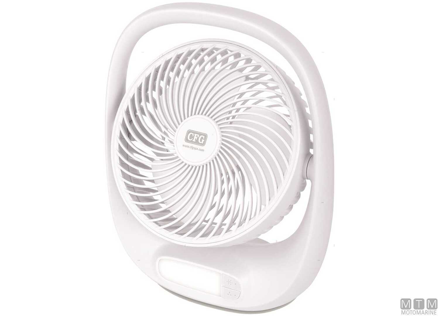 Image Ventilatore da Tavolo Ricaricabile Kimono