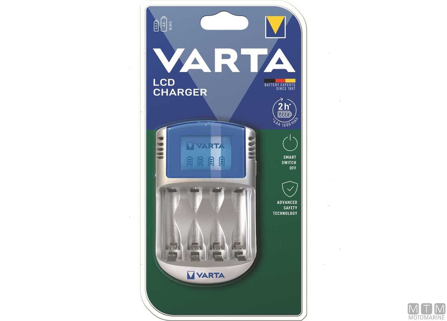Image Caricabatterie Varta LCD X4